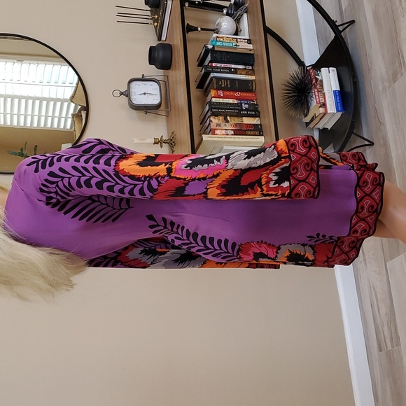 NWOT HALÉ BOB 100% handmade silk dress - Picture 3 of 8